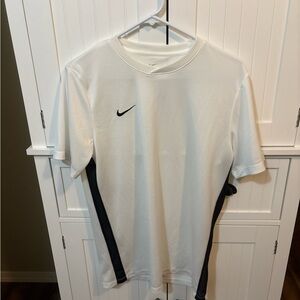 Nike Dri-FIT White Athletic Workout Shirt Size M